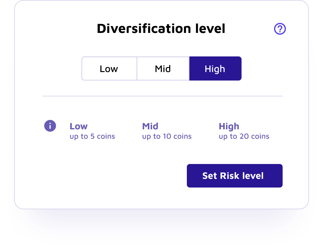 cryptocurrency portfolio diversification