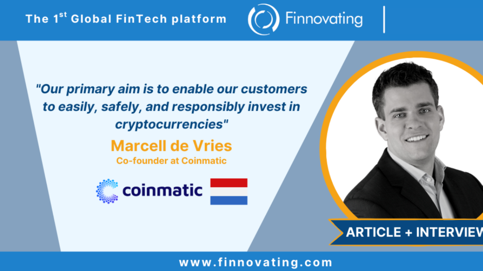 Finnovating Coinmatic cryptocurrency banks